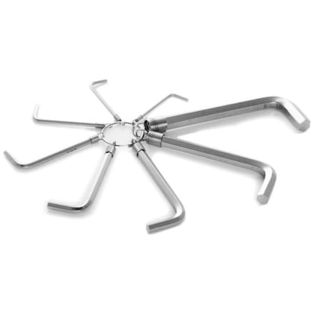 Performance Tool 8-Pc Hd Metric Hex Key Wrench Set Hex Key Set, W1113C W1113C